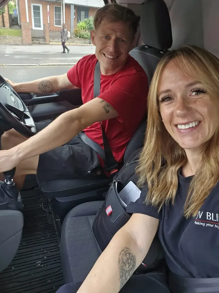 Jason and Melissa from JV Blinds