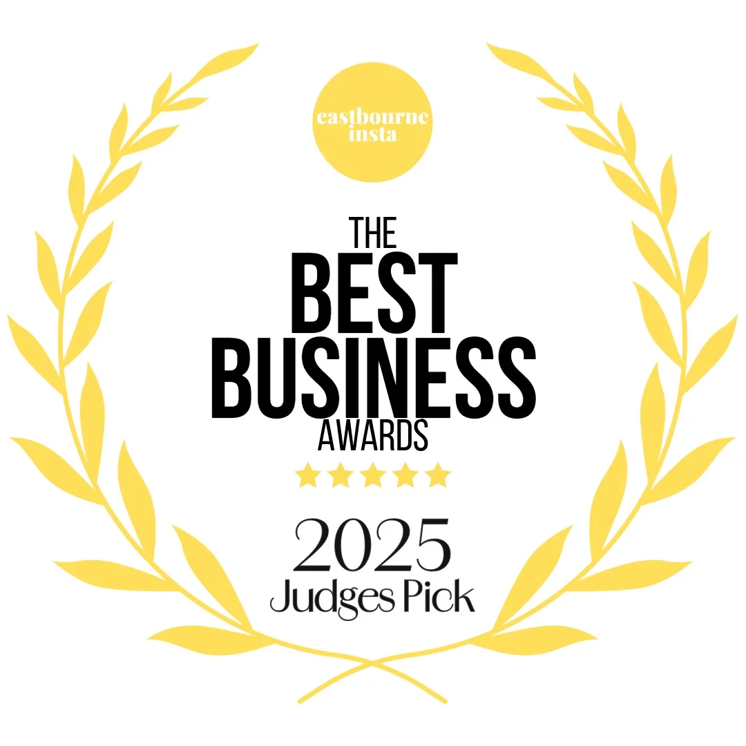 Eastbourne Insta Best Business Awards 2025 Judges Pick - Gold Laurel Wreath Badge