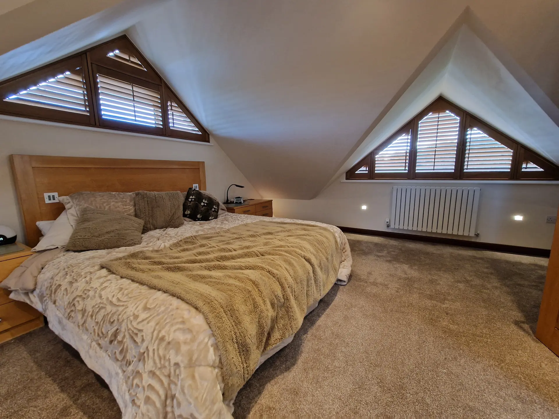 Shaped Shutters by JV Blinds